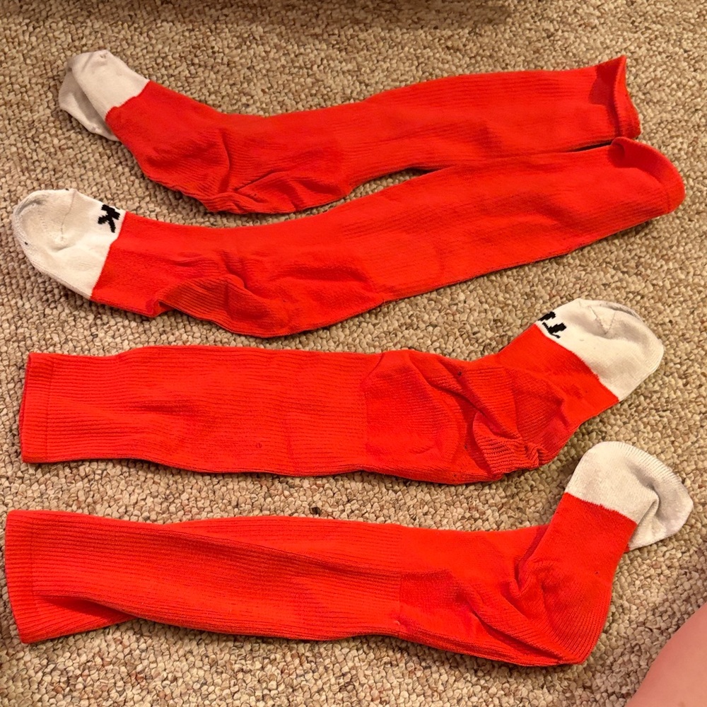 TCK Orange Softball Socks